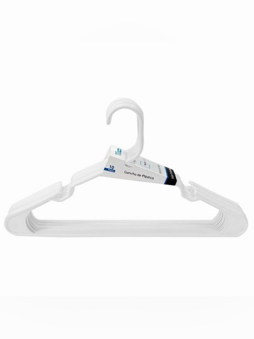 White Plastic Clothing Hanger pack of 20